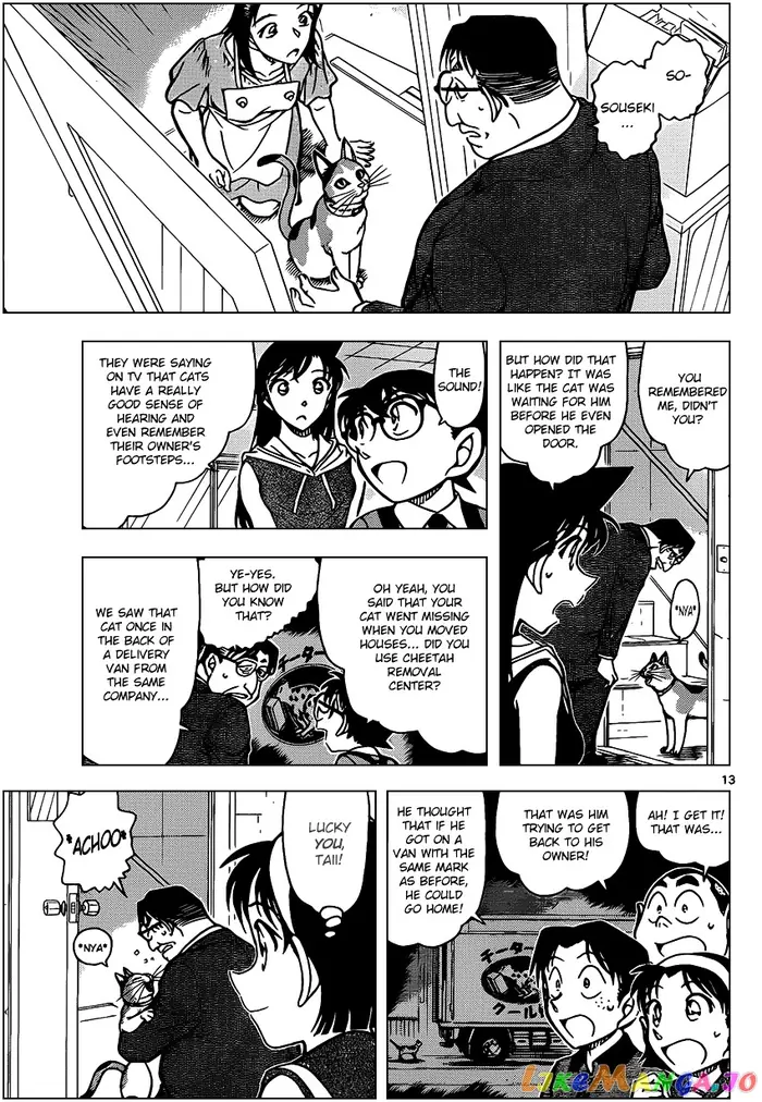 Case Closed Manga - Chapter 866 - Page 13
