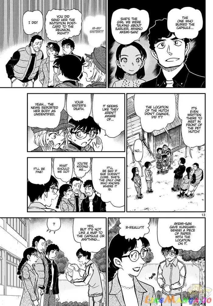 Case Closed Manga - Chapter 1070 - Page 13