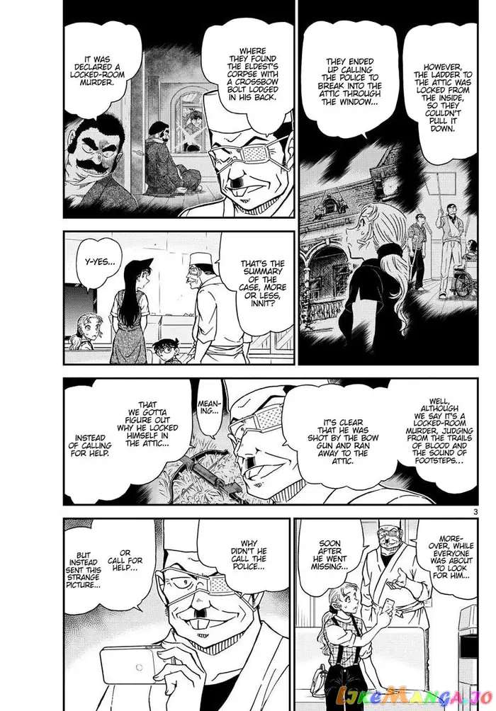 Case Closed Manga - Chapter 1056 - Page 3