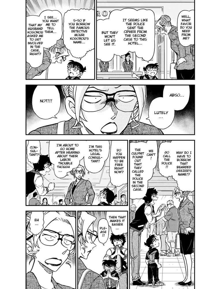 Case Closed Manga - Chapter 1095 - Page 3