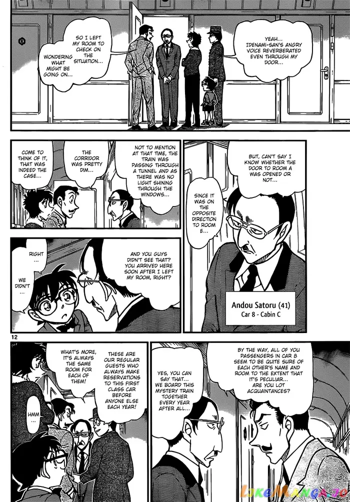 Case Closed Manga - Chapter 820 - Page 12