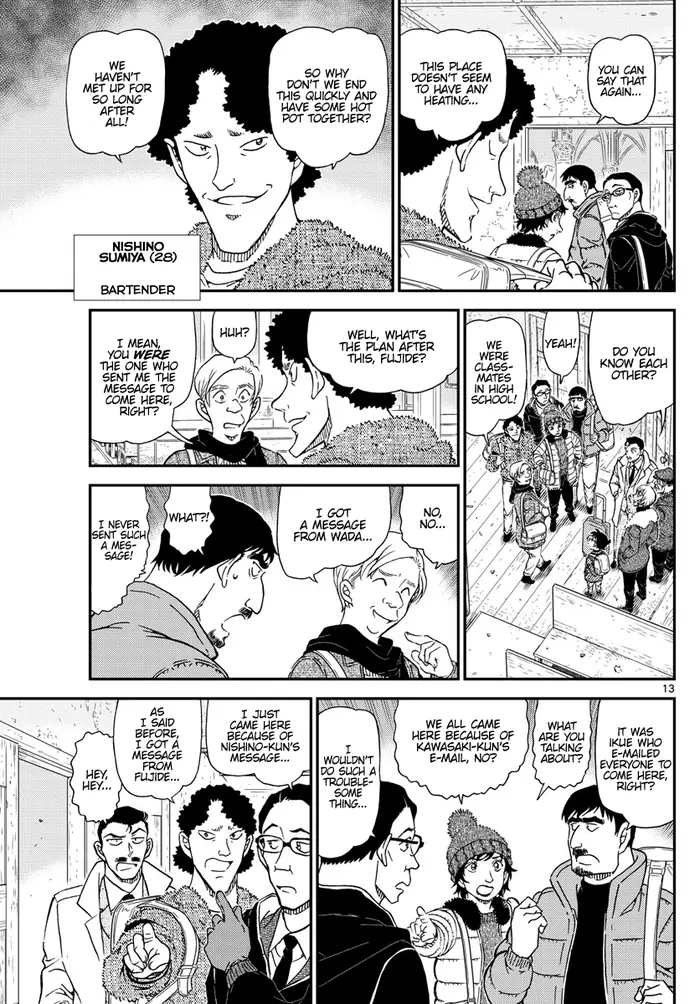 Case Closed Manga - Chapter 1027 - Page 13