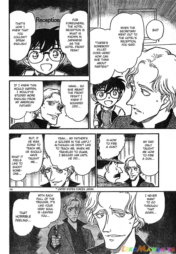 Case Closed Manga - Chapter 608 - Page 14