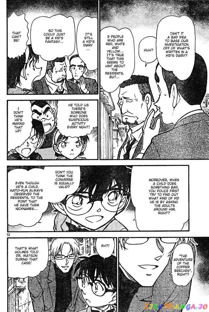 Case Closed Manga - Chapter 623 - Page 12