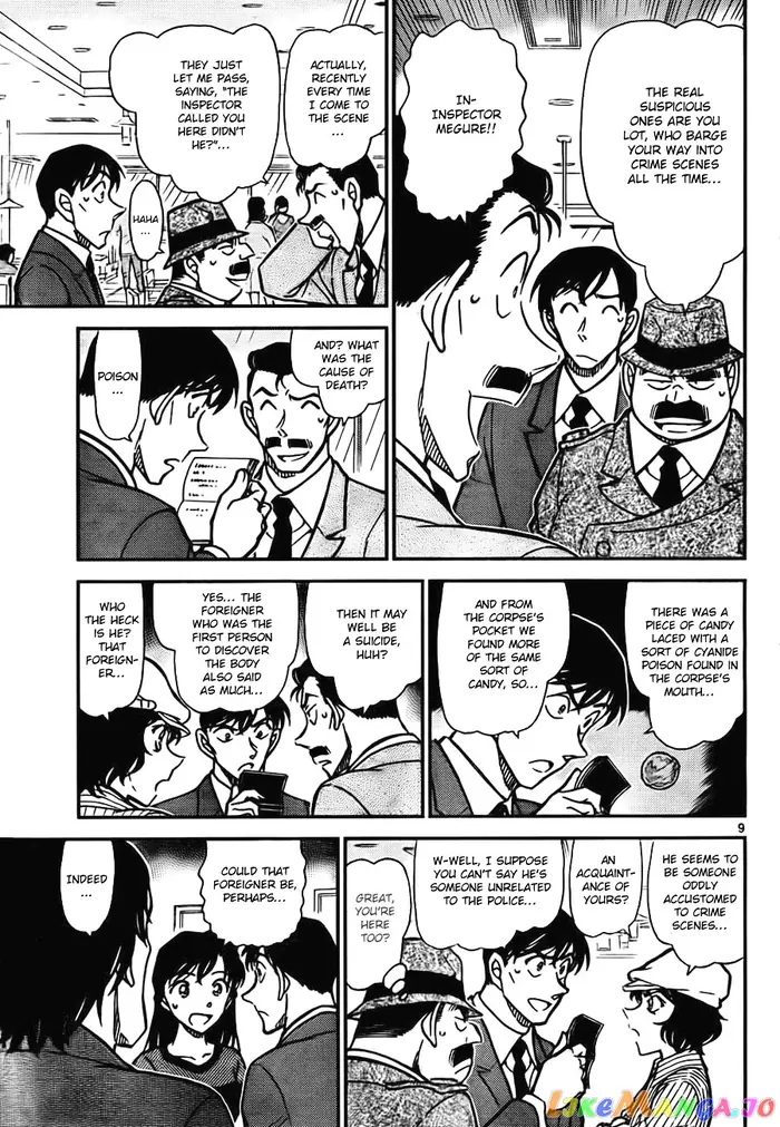 Case Closed Manga - Chapter 778 - Page 9