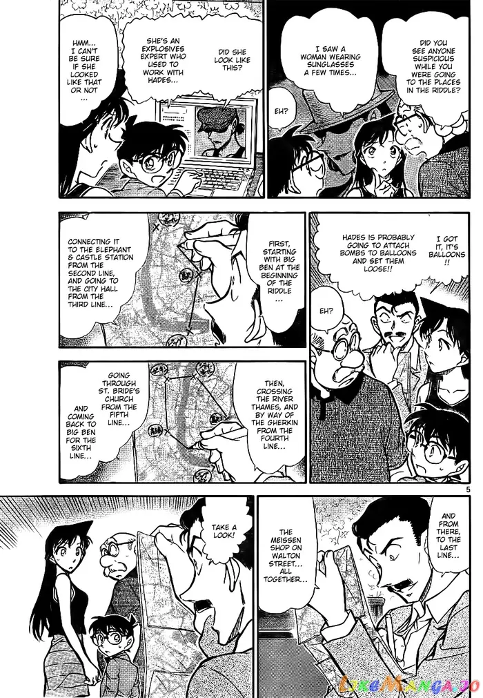 Case Closed Manga - Chapter 748 - Page 5