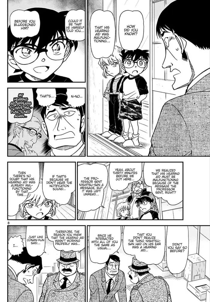 Case Closed Manga - Chapter 1038 - Page 8