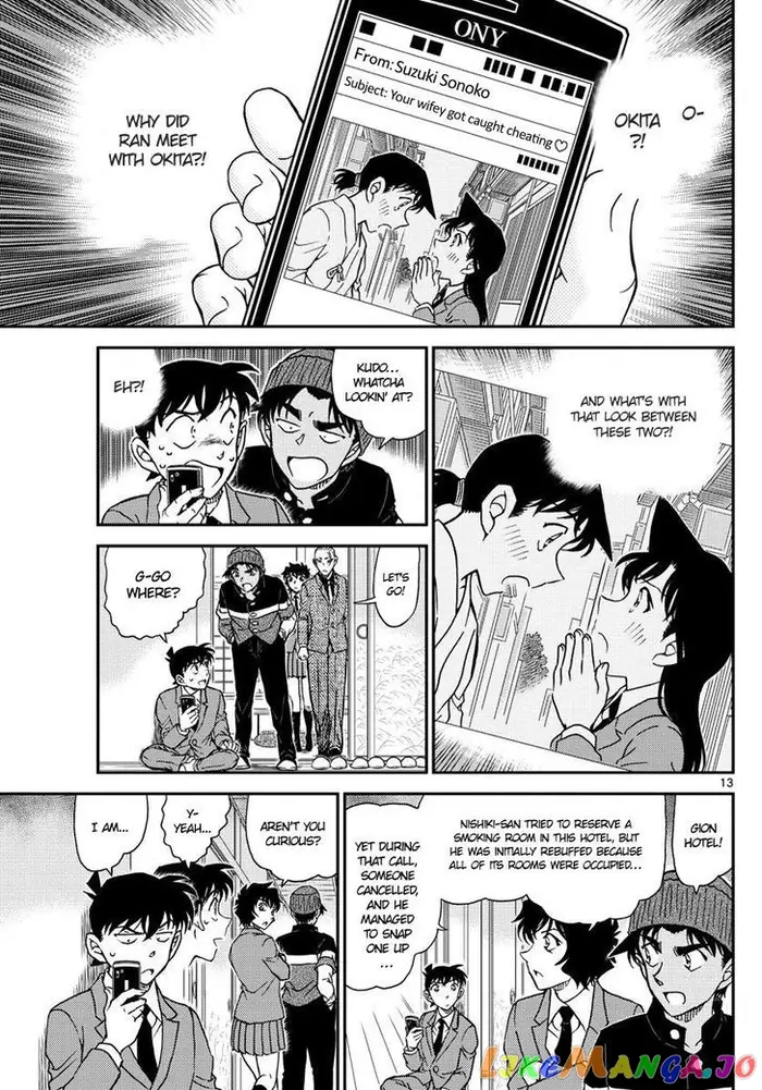 Case Closed Manga - Chapter 1003 - Page 13