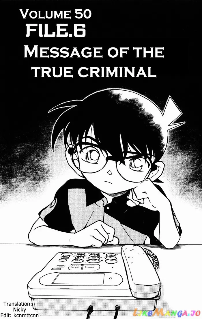Case Closed Manga - Chapter 516 - Page 1