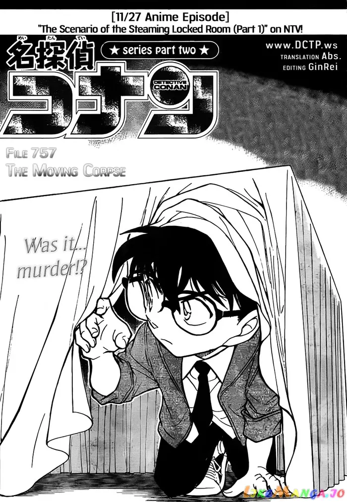 Case Closed Manga - Chapter 757 - Page 1