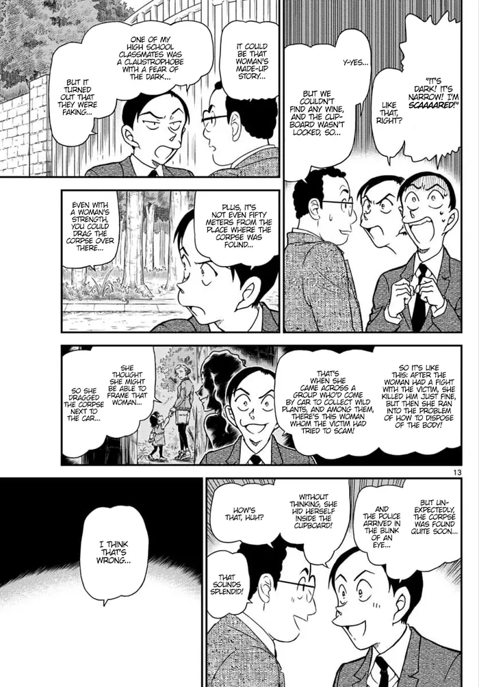 Case Closed Manga - Chapter 1033 - Page 13
