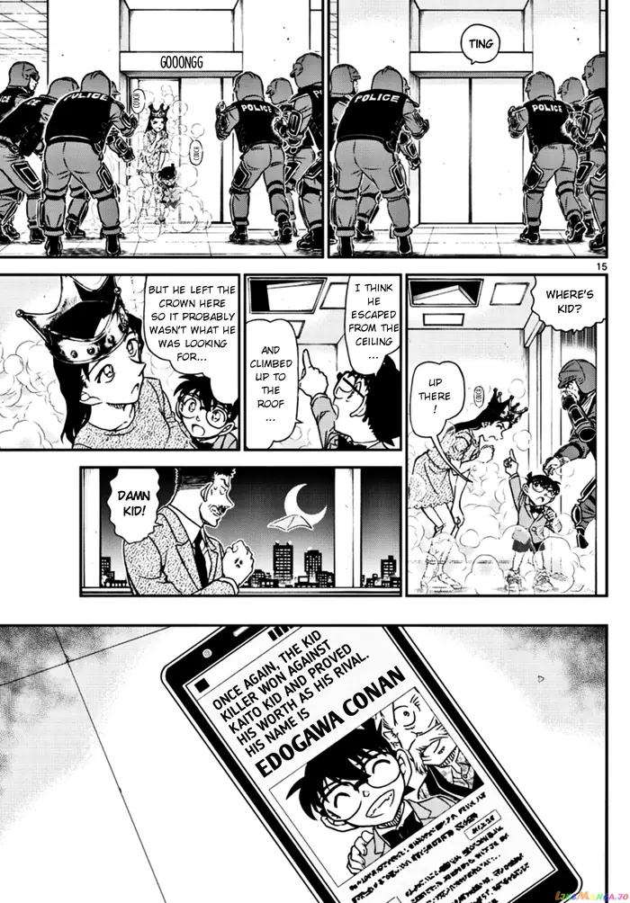 Case Closed Manga - Chapter 1102 - Page 15