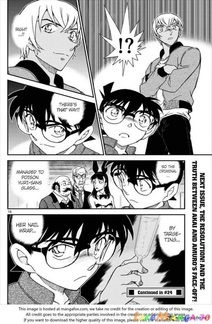 Case Closed Manga - Chapter 1011 - Page 16