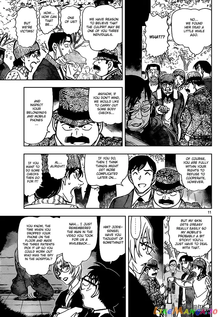 Case Closed Manga - Chapter 851 - Page 11