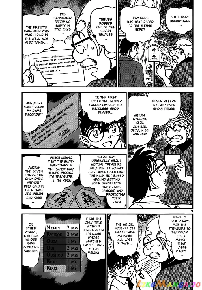 Case Closed Manga - Chapter 900 - Page 3