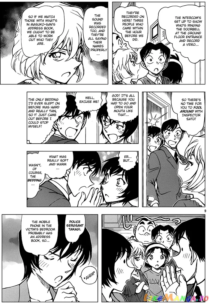 Case Closed Manga - Chapter 867 - Page 9