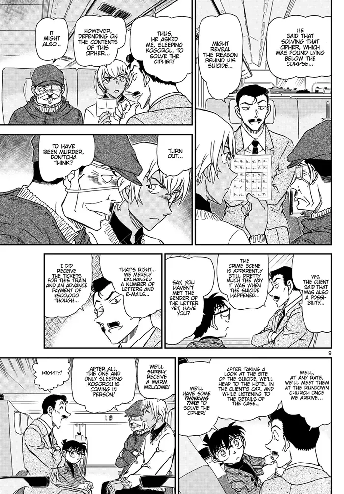 Case Closed Manga - Chapter 1027 - Page 9
