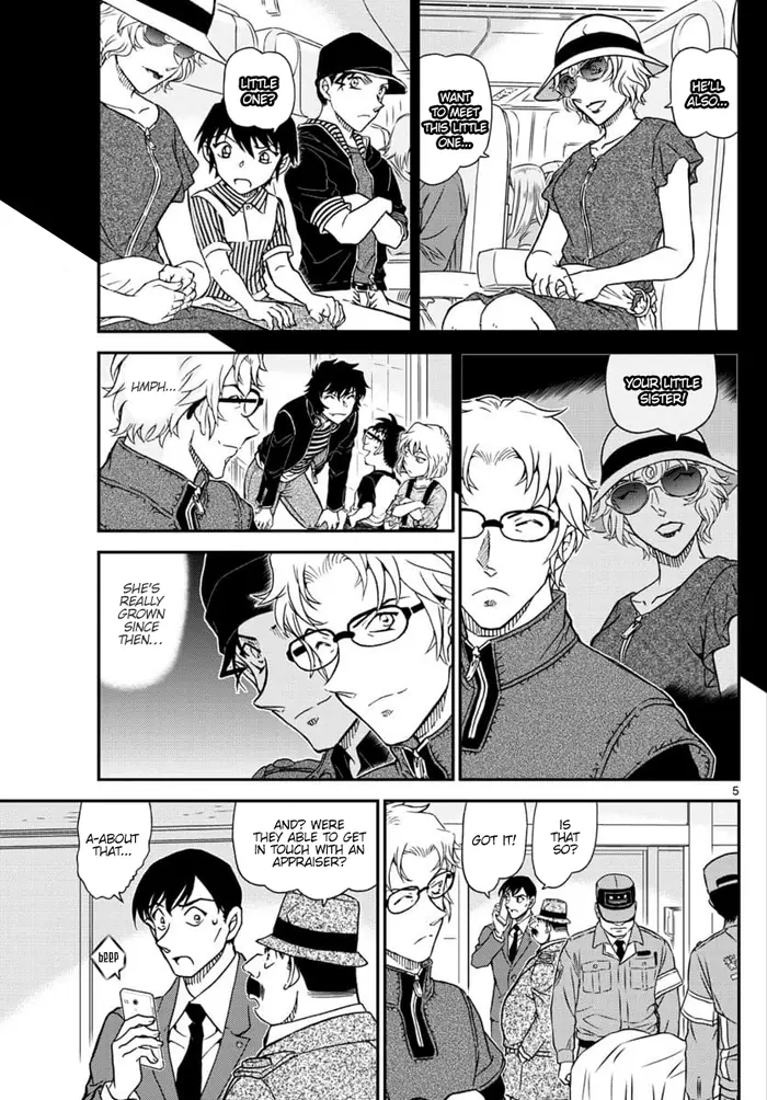 Case Closed Manga - Chapter 1037 - Page 5