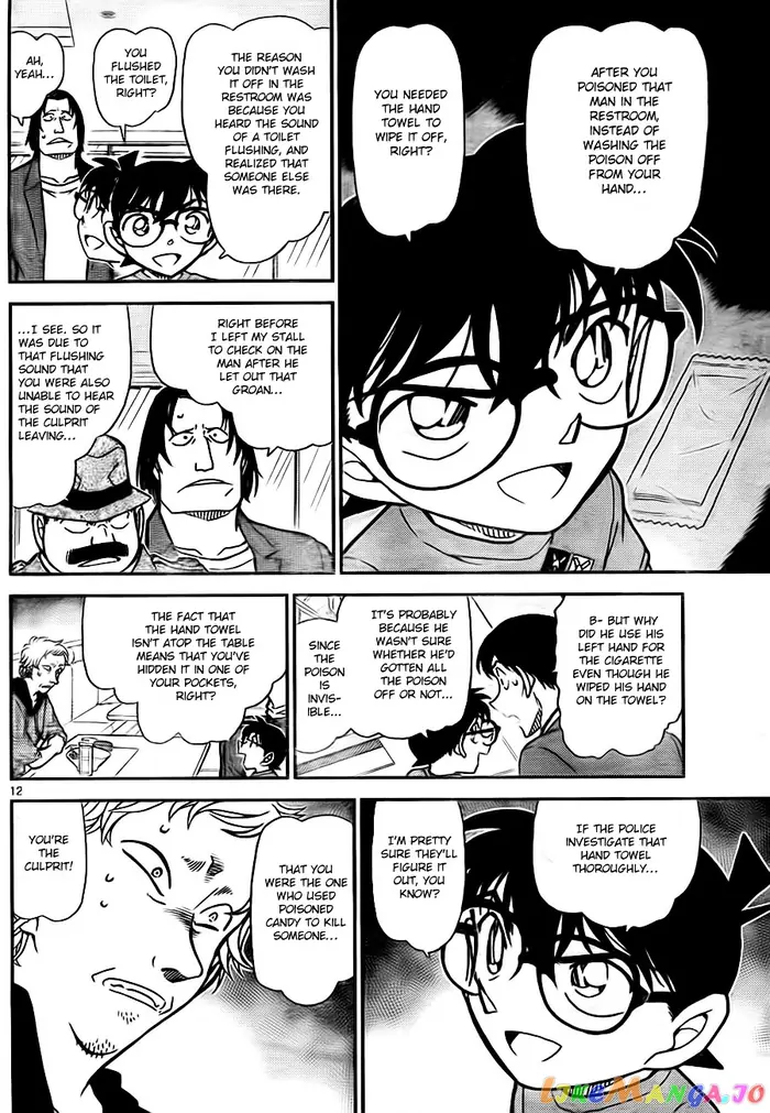 Case Closed Manga - Chapter 780 - Page 12