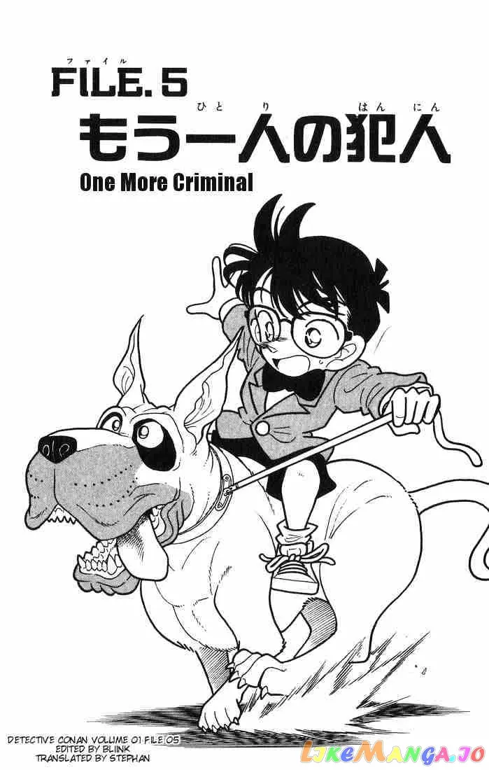 Case Closed Manga - Chapter 5 - Page 1
