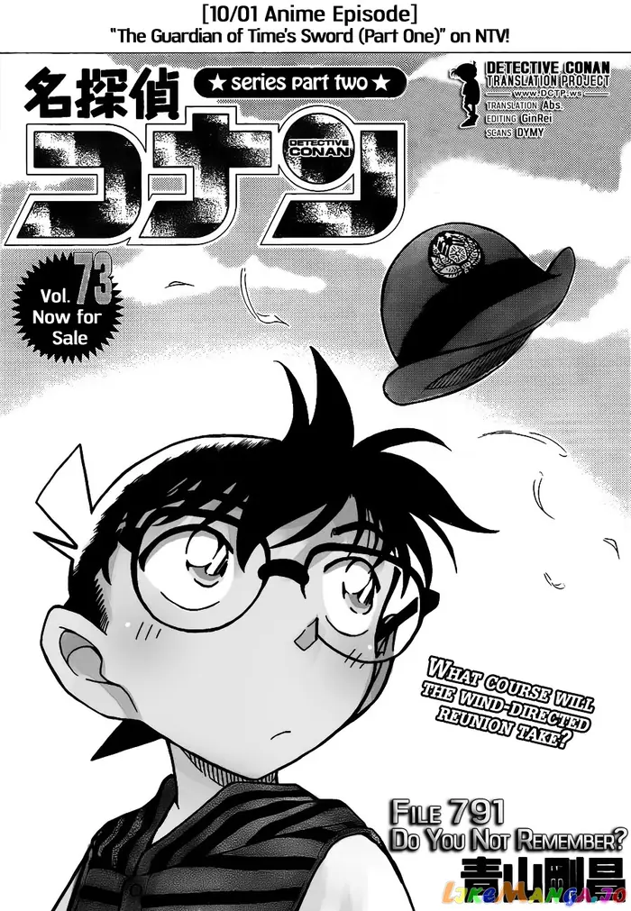 Case Closed Manga - Chapter 791 - Page 2