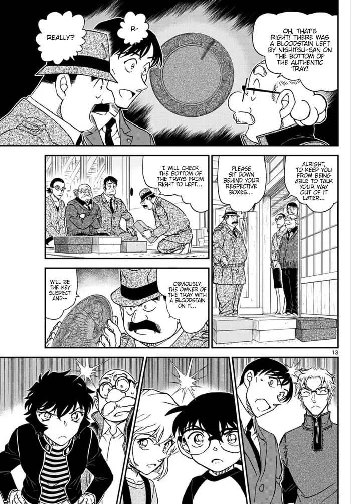 Case Closed Manga - Chapter 1036 - Page 13