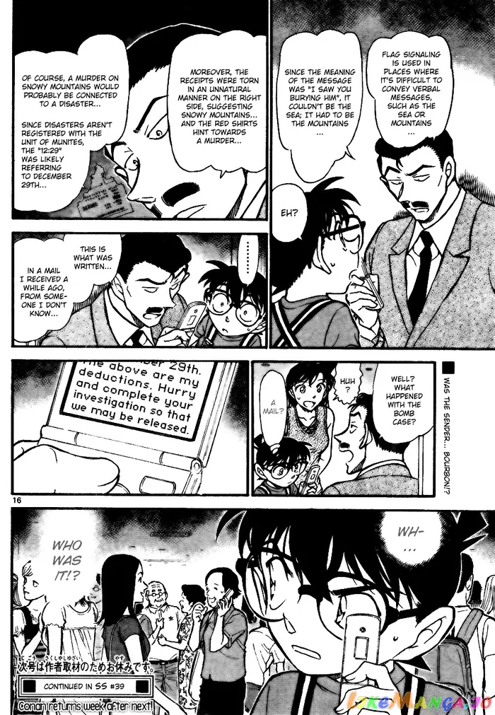 Case Closed Manga - Chapter 703 - Page 16