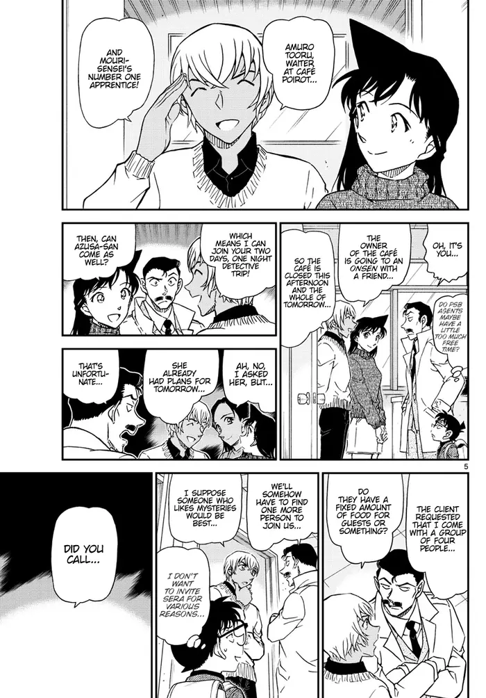 Case Closed Manga - Chapter 1027 - Page 5