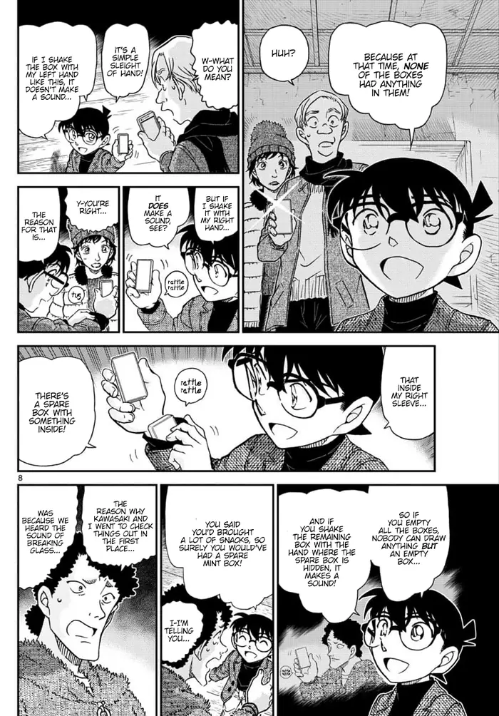 Case Closed Manga - Chapter 1031 - Page 8