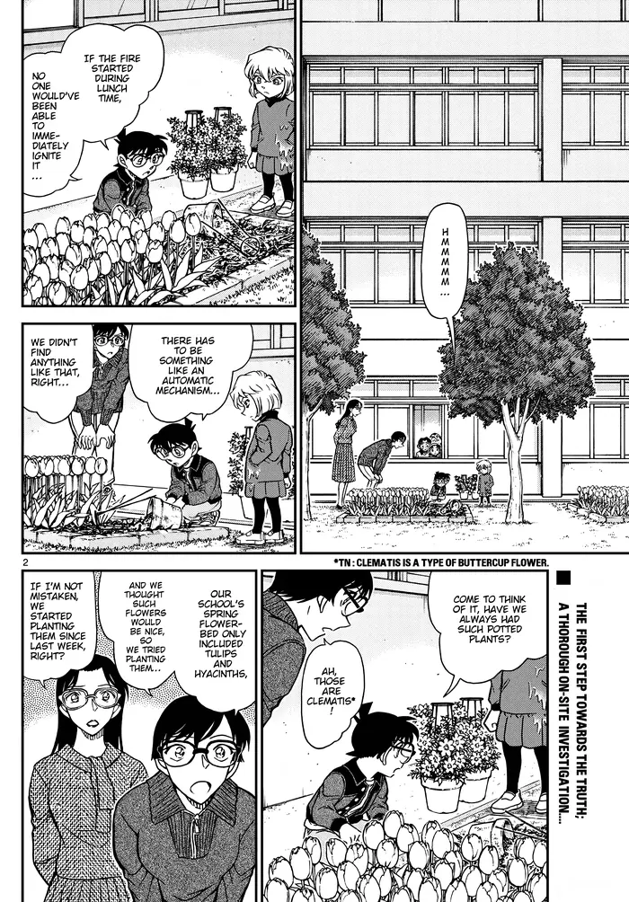 Case Closed Manga - Chapter 1111 - Page 4