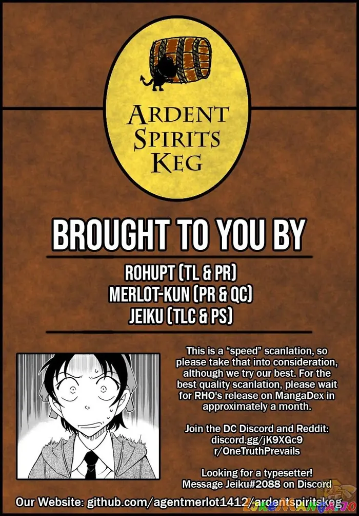 Case Closed Manga - Chapter 1088 - Page 18