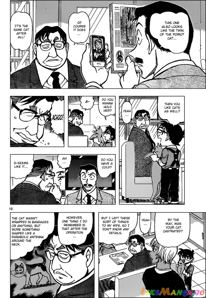 Case Closed Manga - Chapter 865 - Page 12