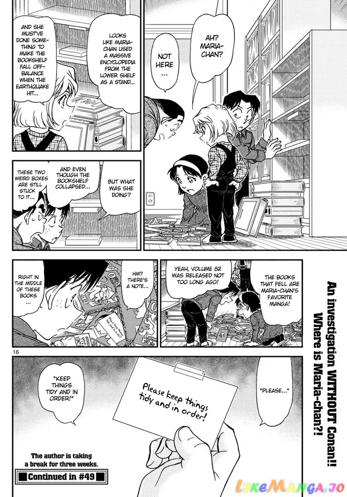 Case Closed Manga - Chapter 1006 - Page 16