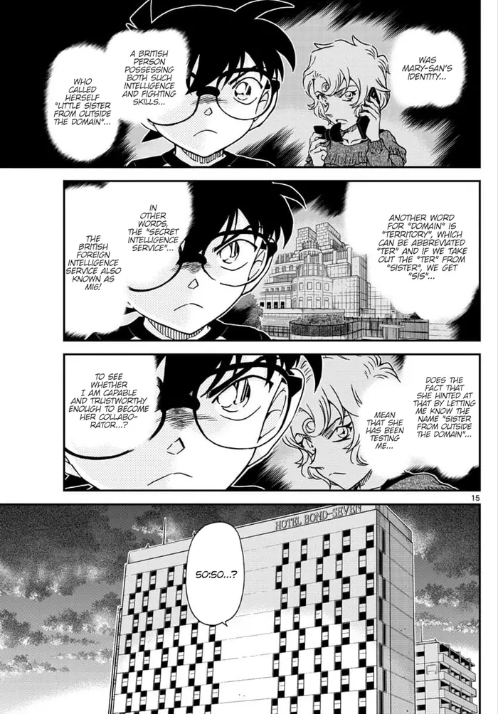 Case Closed Manga - Chapter 1038 - Page 15
