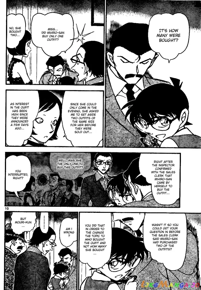 Case Closed Manga - Chapter 698 - Page 10