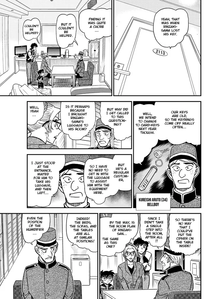 Case Closed Manga - Chapter 1095 - Page 11