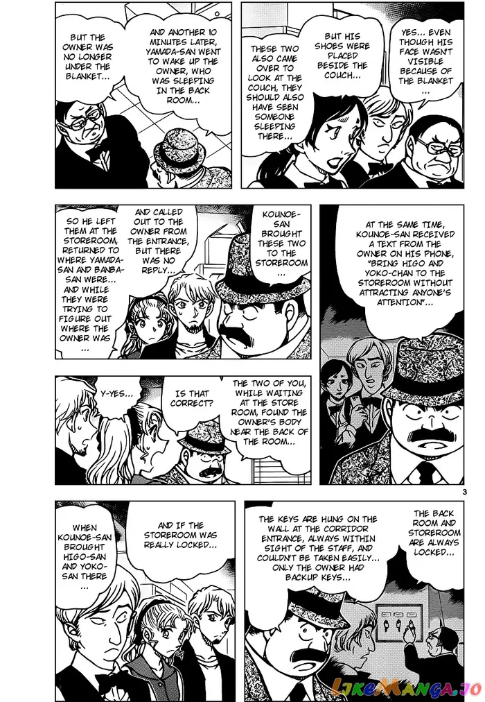 Case Closed Manga - Chapter 927 - Page 3
