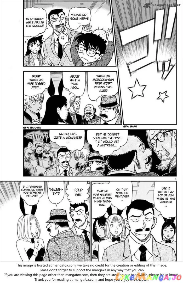 Case Closed Manga - Chapter 1011 - Page 5