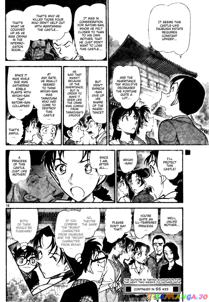 Case Closed Manga - Chapter 740 - Page 16