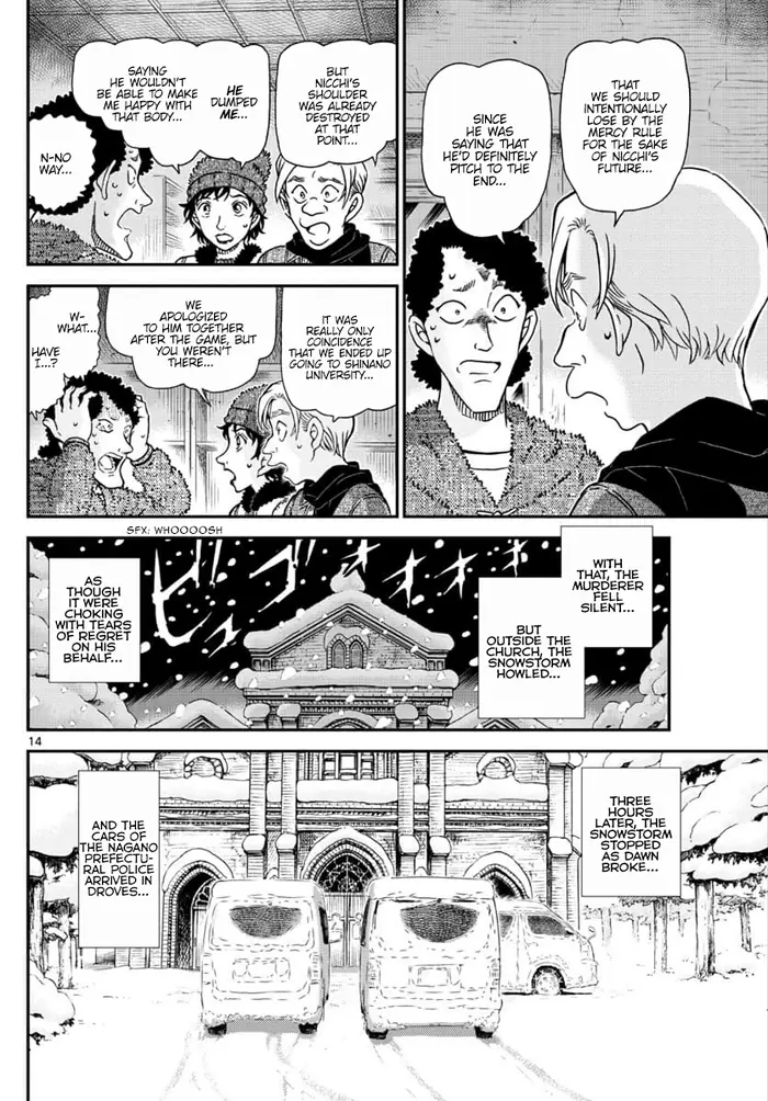 Case Closed Manga - Chapter 1031 - Page 14