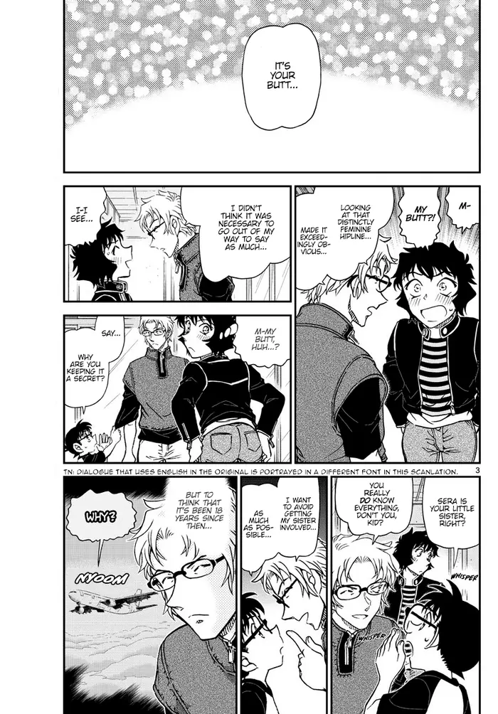 Case Closed Manga - Chapter 1037 - Page 3