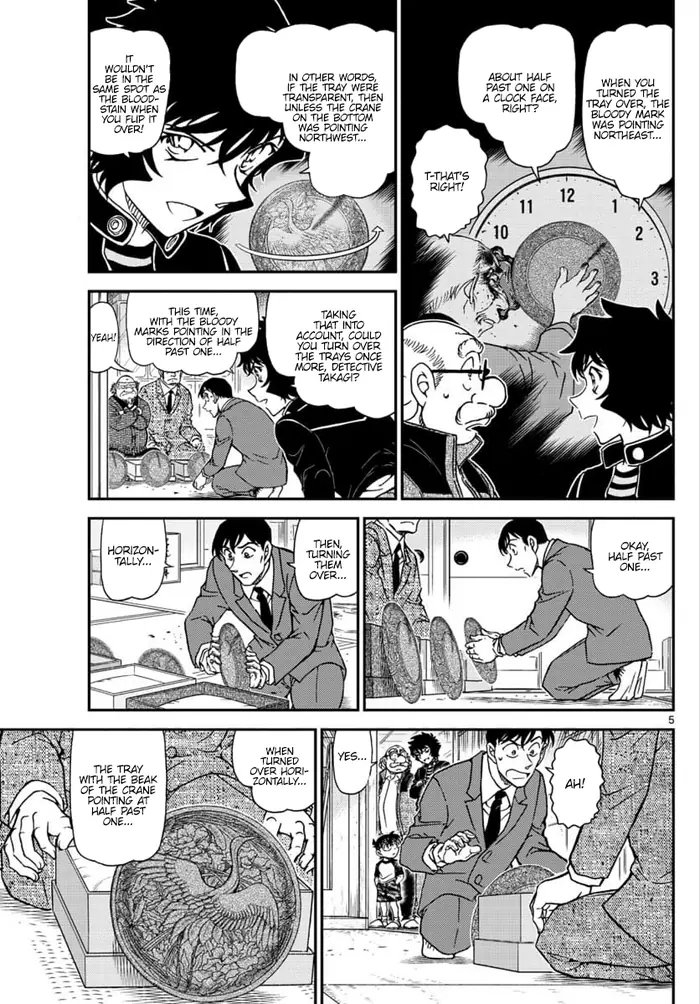 Case Closed Manga - Chapter 1038 - Page 5