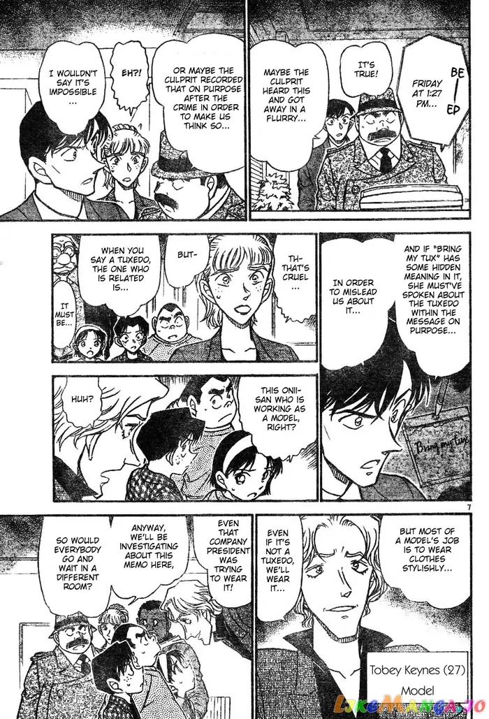 Case Closed Manga - Chapter 607 - Page 7