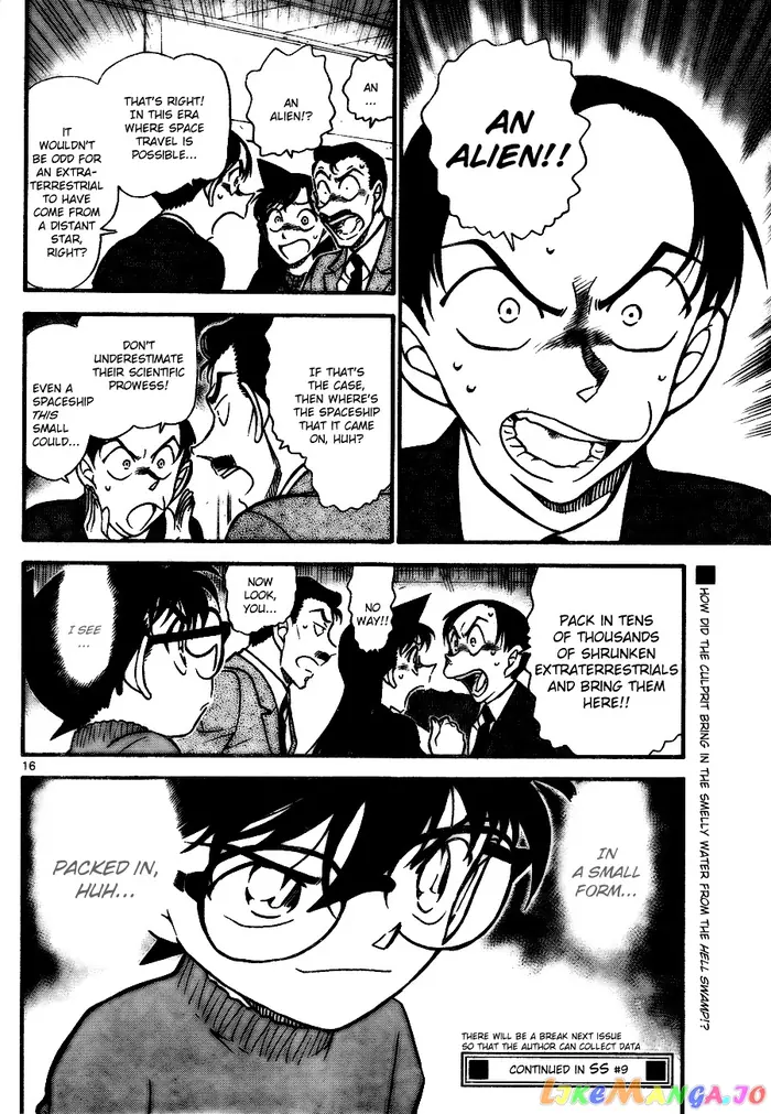 Case Closed Manga - Chapter 720 - Page 16