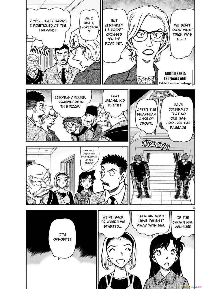 Case Closed Manga - Chapter 1102 - Page 3
