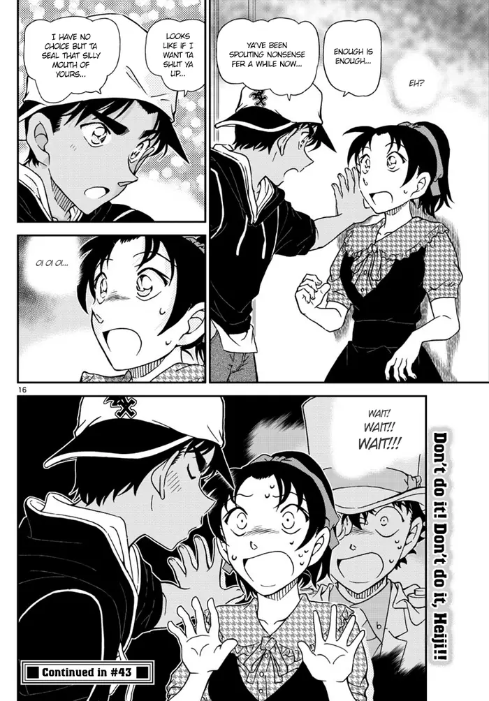 Case Closed Manga - Chapter 1020 - Page 16