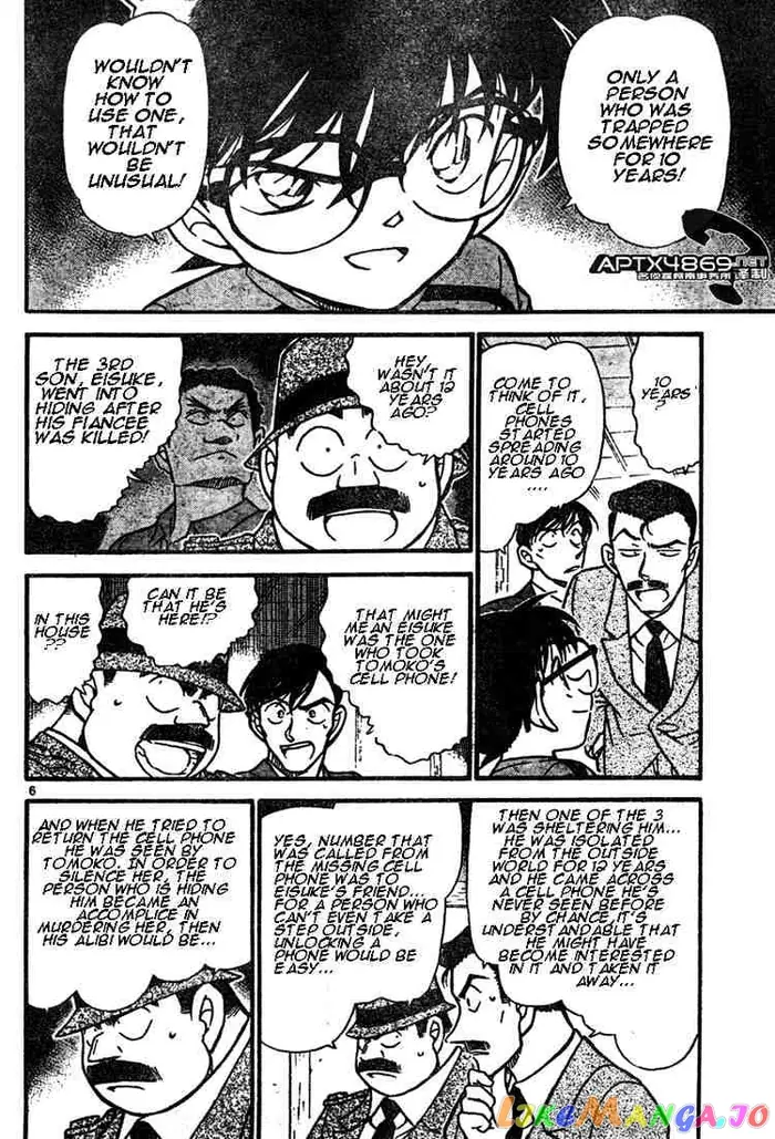 Case Closed Manga - Chapter 482 - Page 6