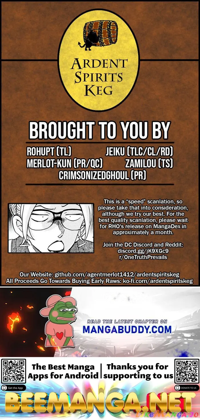 Case Closed Manga - Chapter 1095 - Page 18