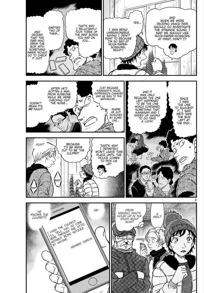 Case Closed Manga - Chapter 1031 - Page 3