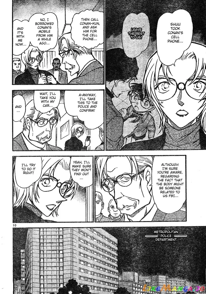 Case Closed Manga - Chapter 609 - Page 10